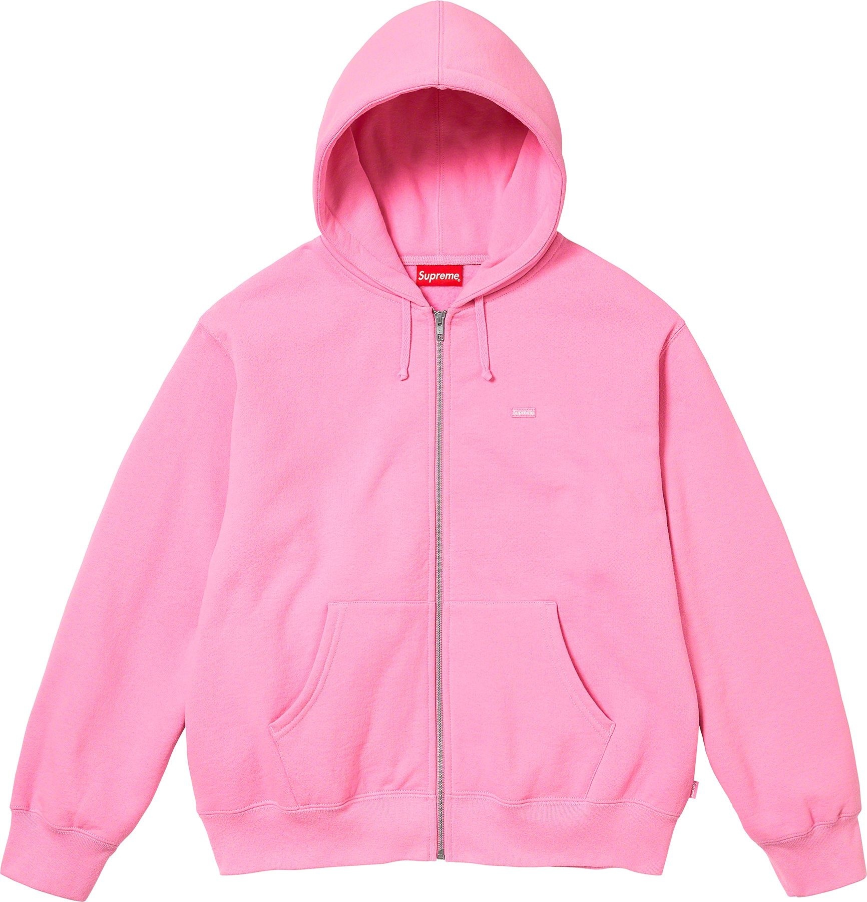 Small Box Zip Up Hooded Sweatshirt view 11